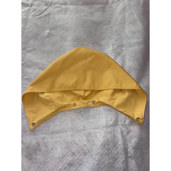 London Fog Trench Coat Womens 9/10 Zip Front Cinched Waist Hooded Rain Jacket - Picture 6 of 7